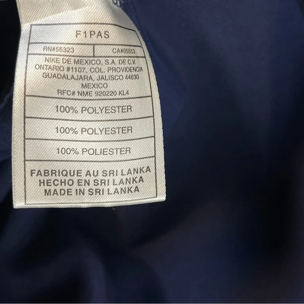 Nike navy tank